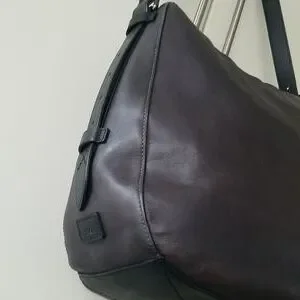 Tumi Santa Monica Mabery Boho Leather Convertible Hobo Shoulder/Crossbod…